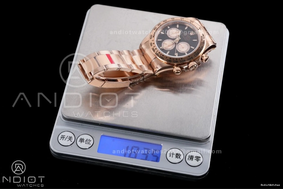 Sub-dial Oyster 784 126505 Dial Bracelet Gain 1:1 ZeroBulk VSF Edition Daytona On DD Black Best Weight RG 0220